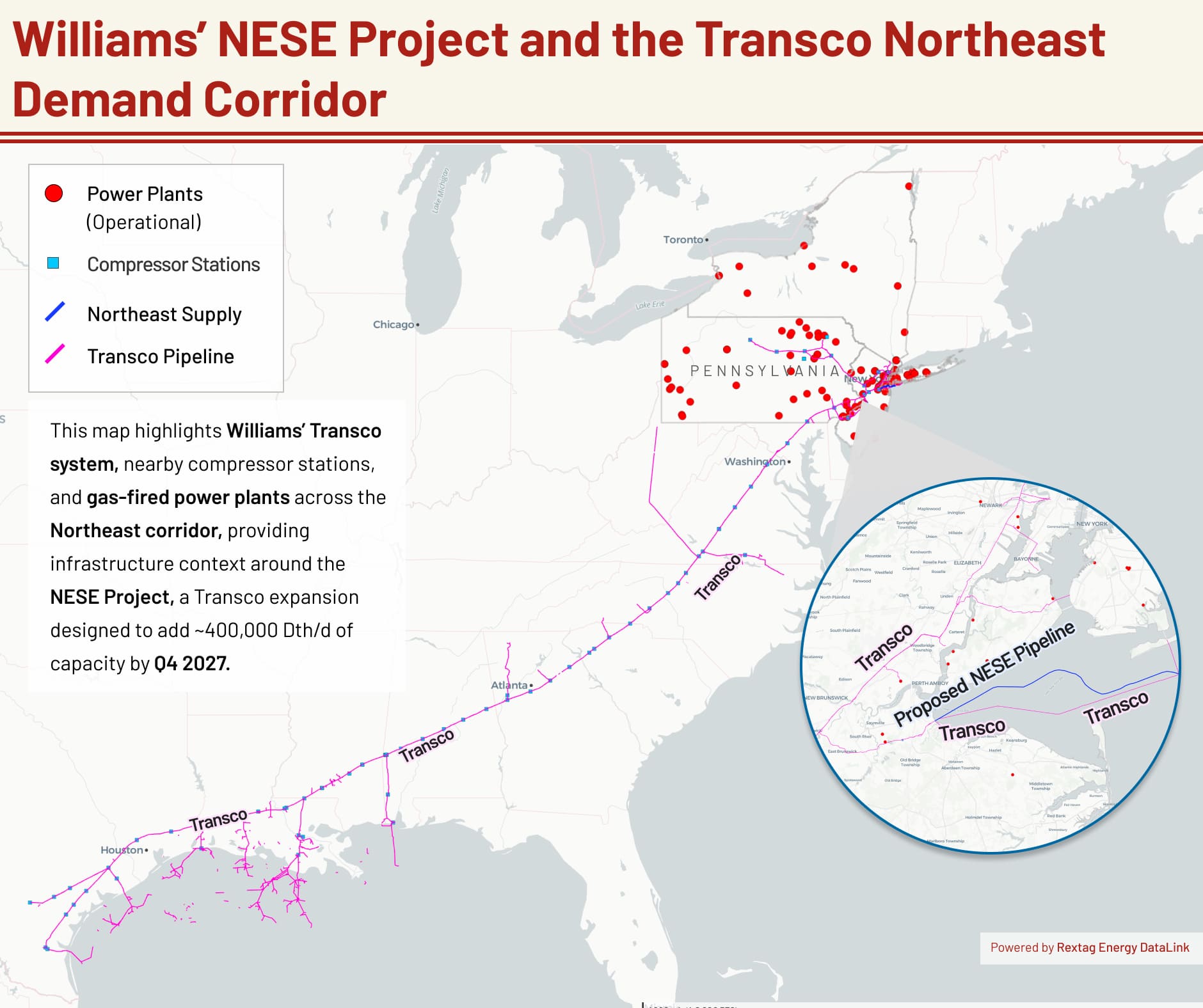 Where Williams Is Adding Gas Capacity Across the Northeast