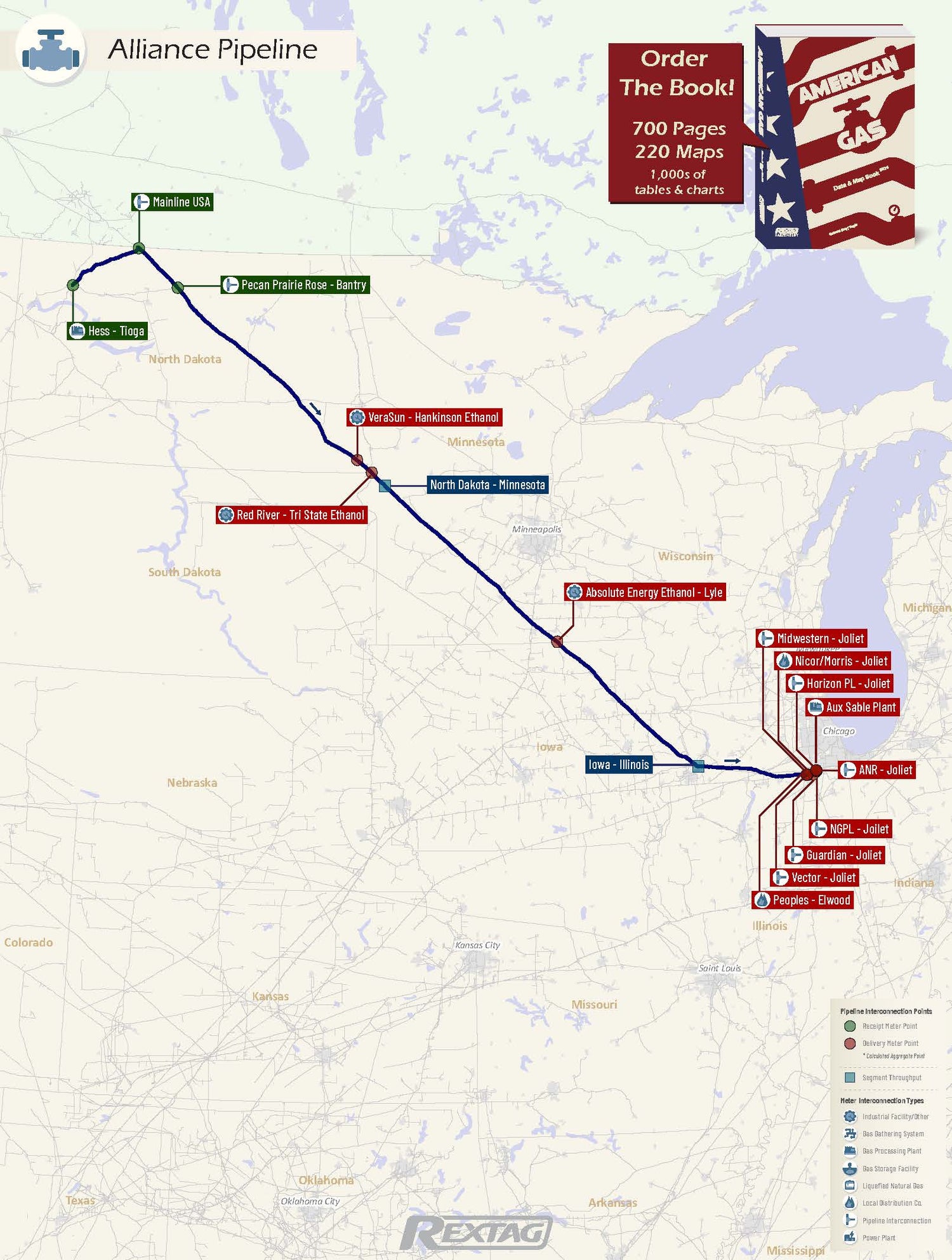 Alliance_Pipeline Pipeline Map