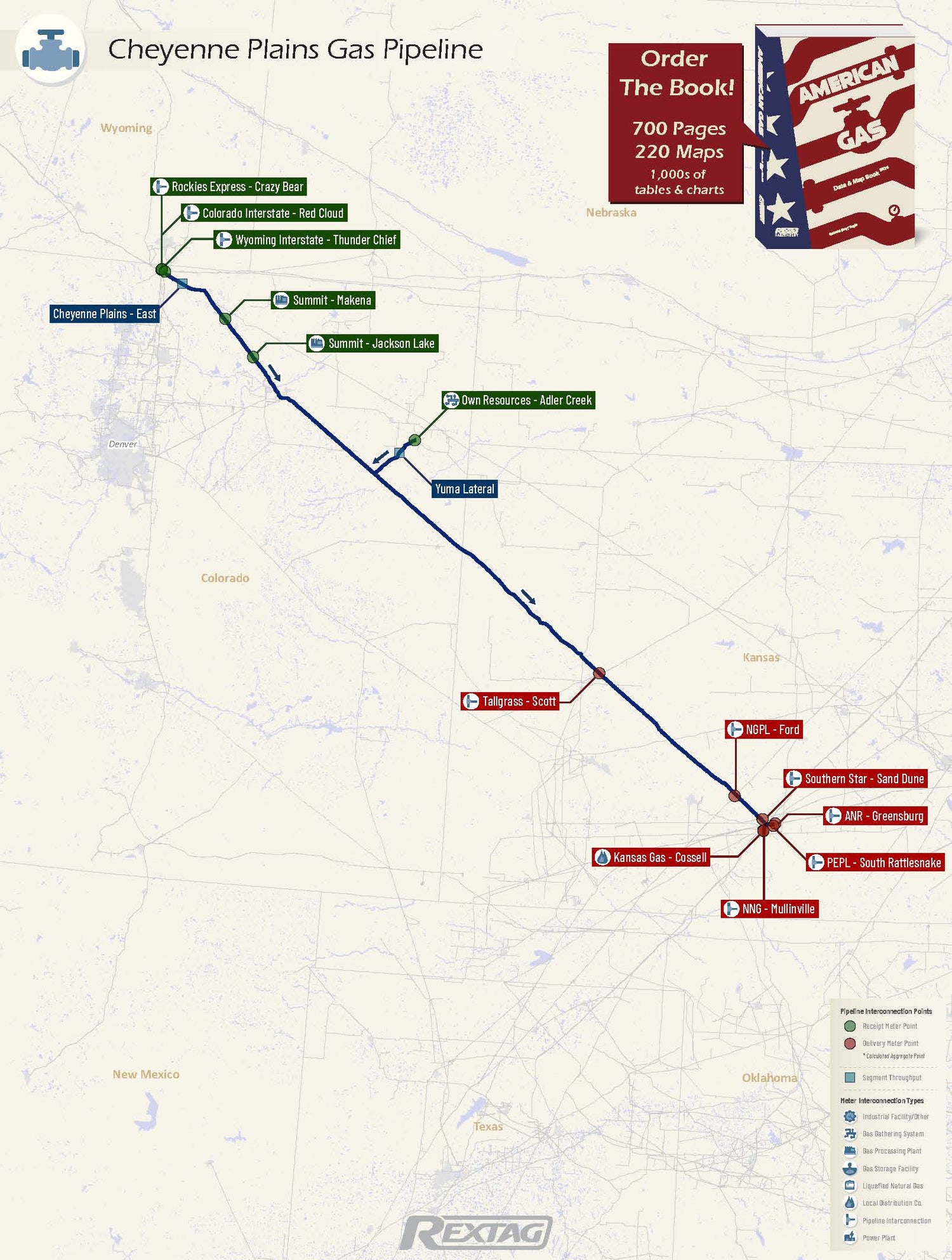 Cheyenne_Plains_Gas_Pipeline Pipeline Map