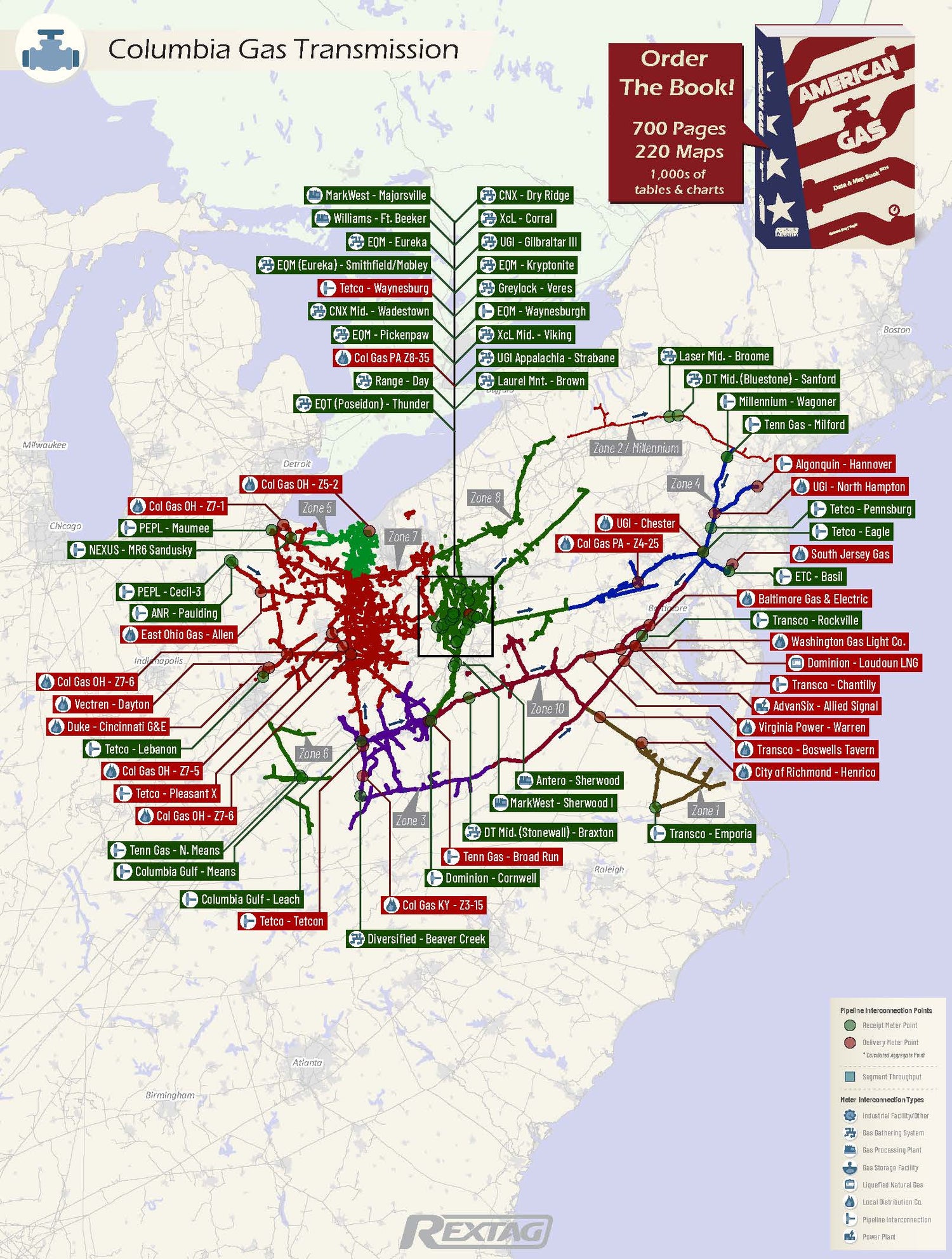 Columbia_Gas_Transmission Pipeline Map