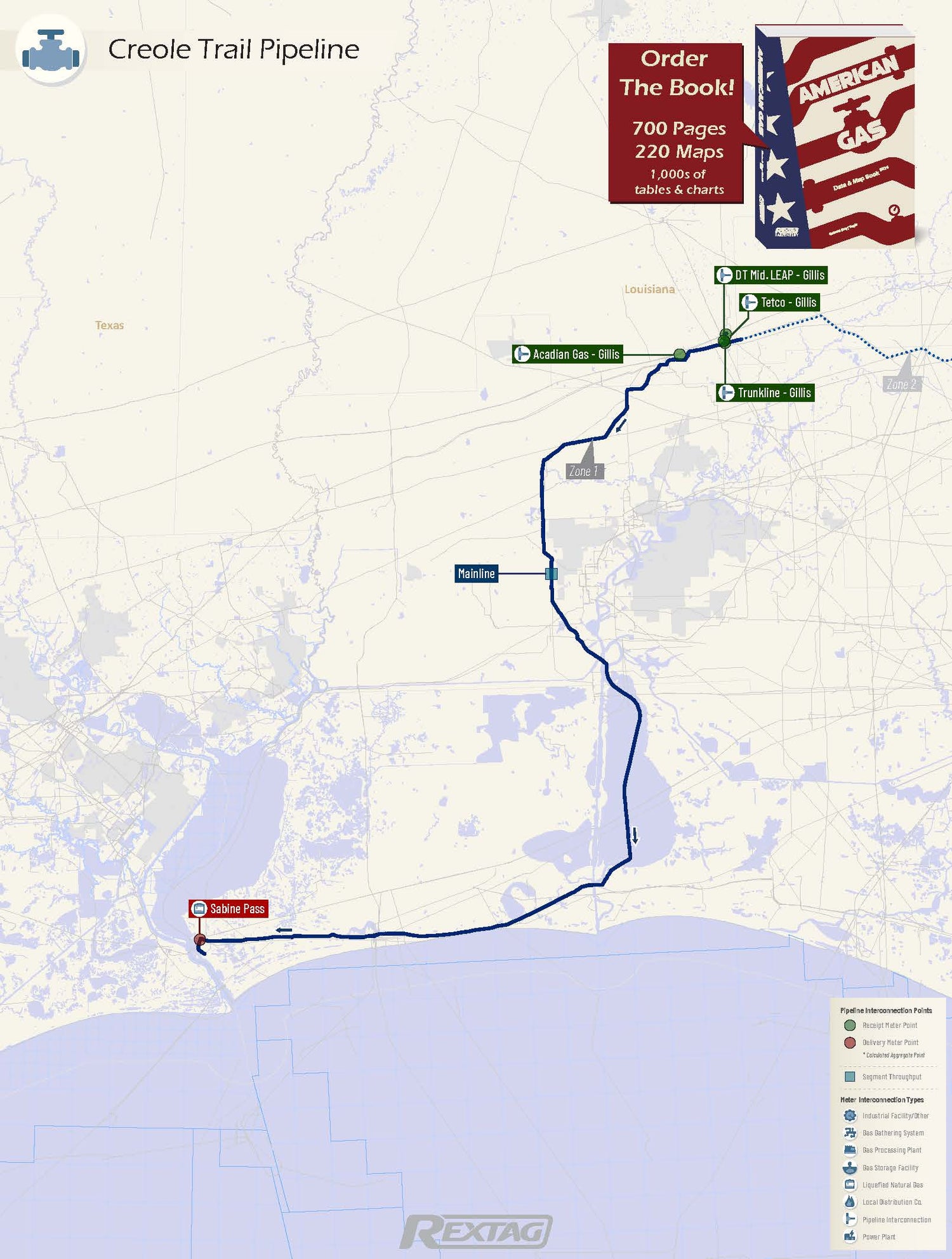 Creole_Trail_Pipeline Pipeline Map