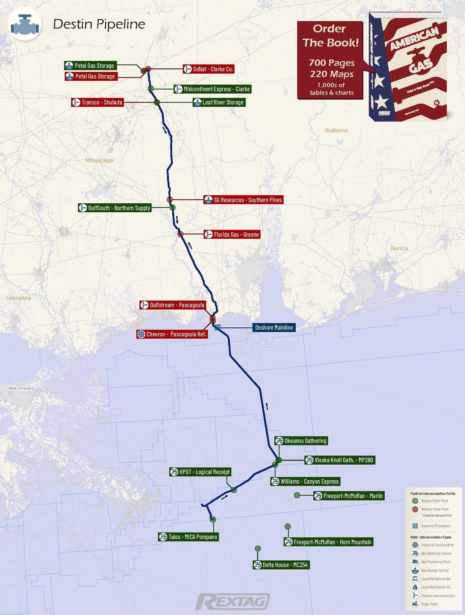 Destin_Pipeline Pipeline Map