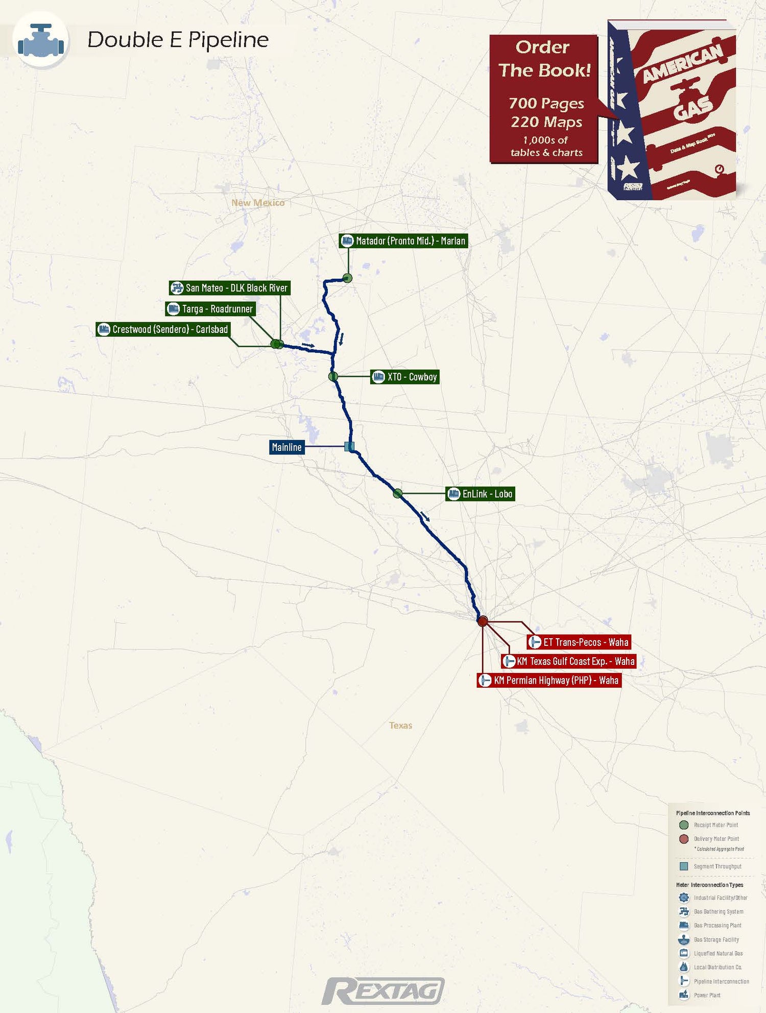 Double_E_Pipeline_LLC Pipeline Map