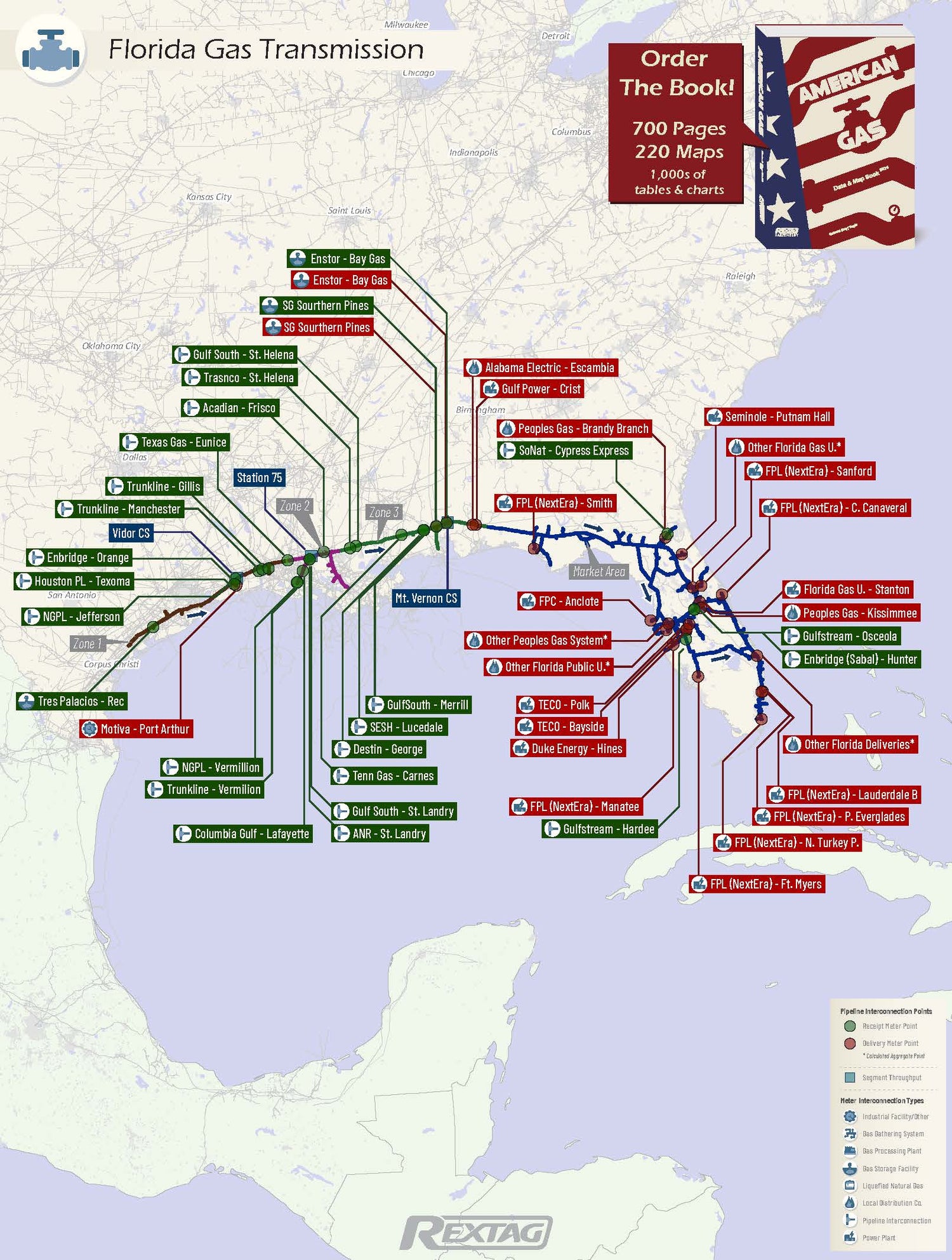 Florida_Gas_Transmission Pipeline Map
