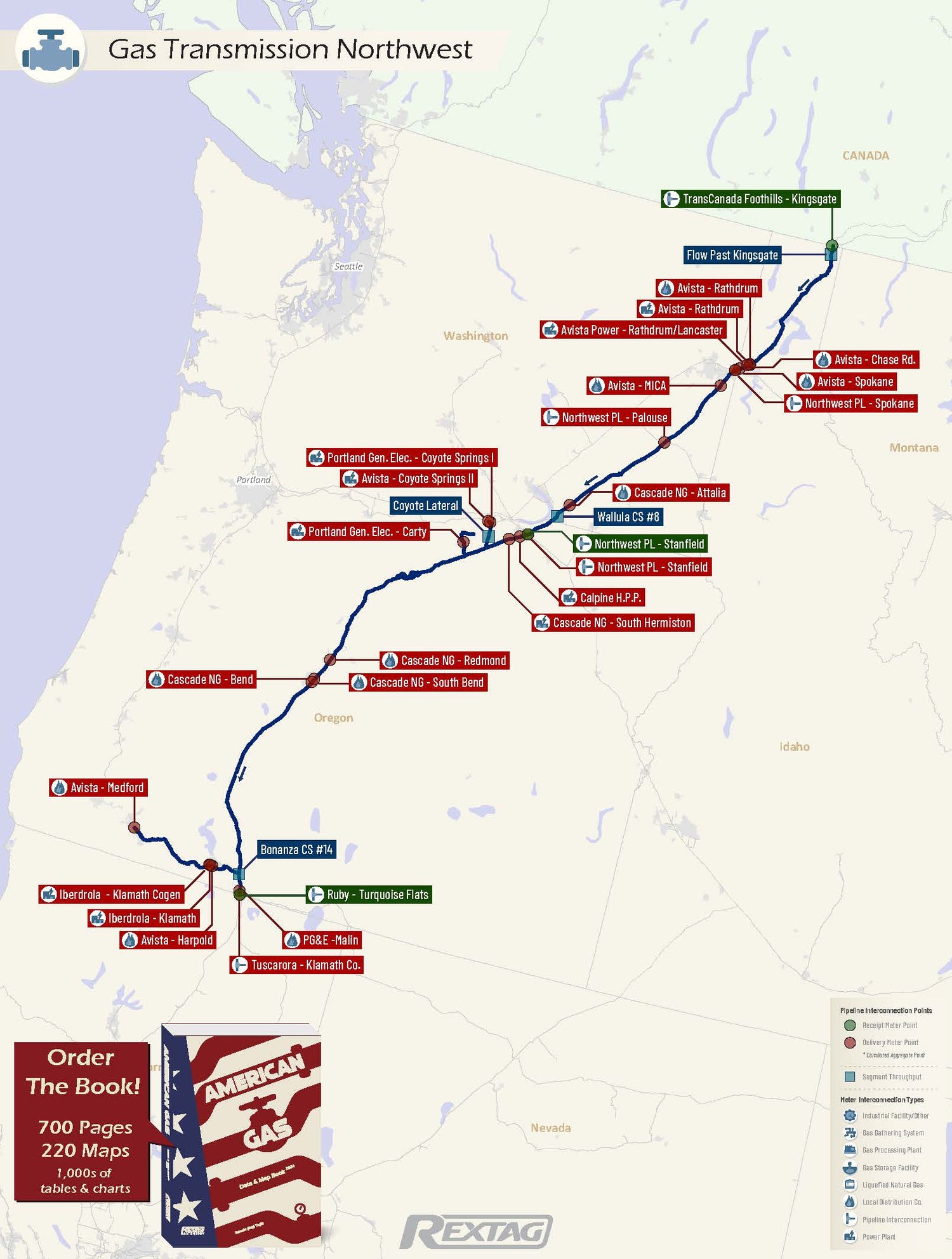 Gas_Transmission_Northwest Pipeline Map