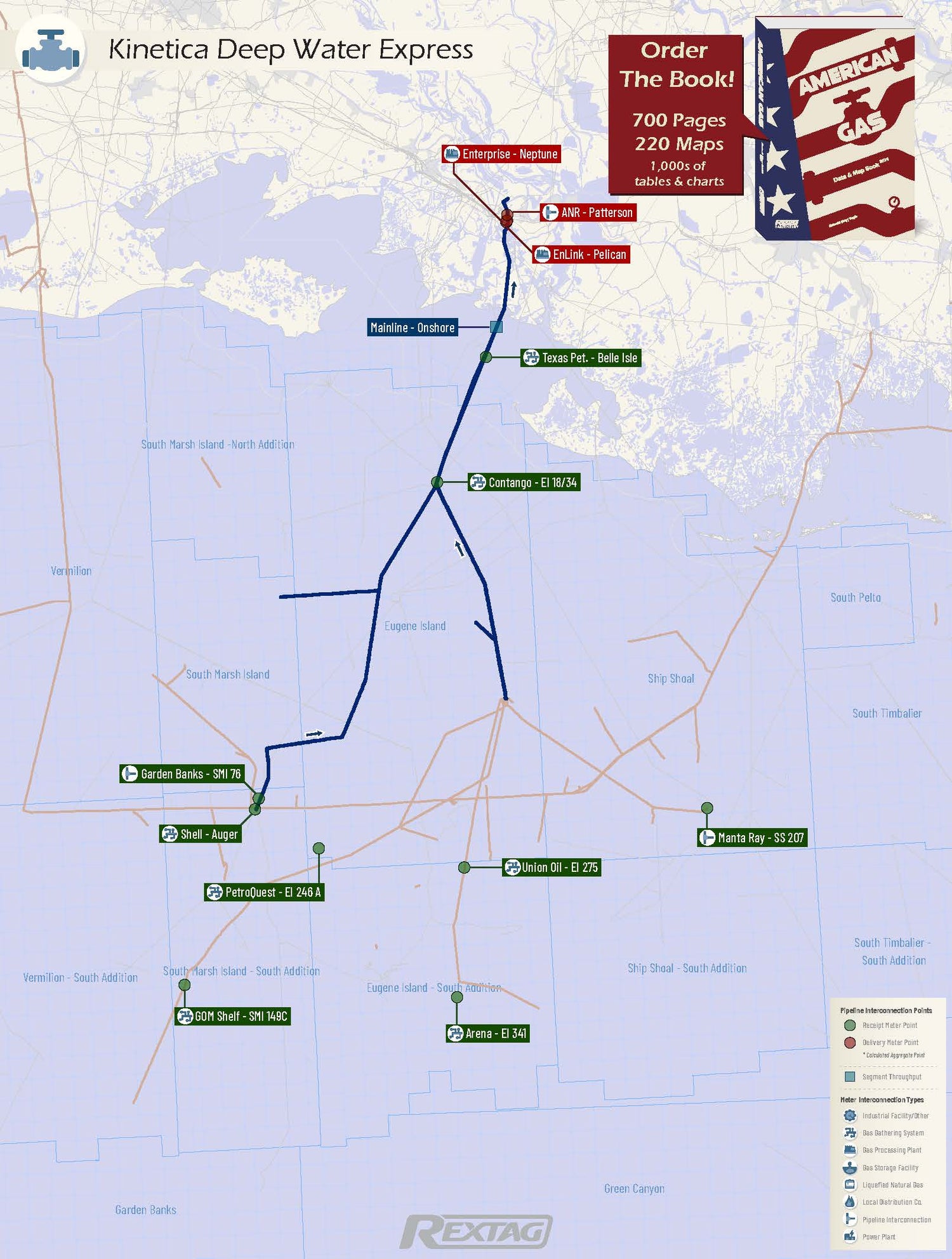 Kinetica_Deep_Water_Express Pipeline Map