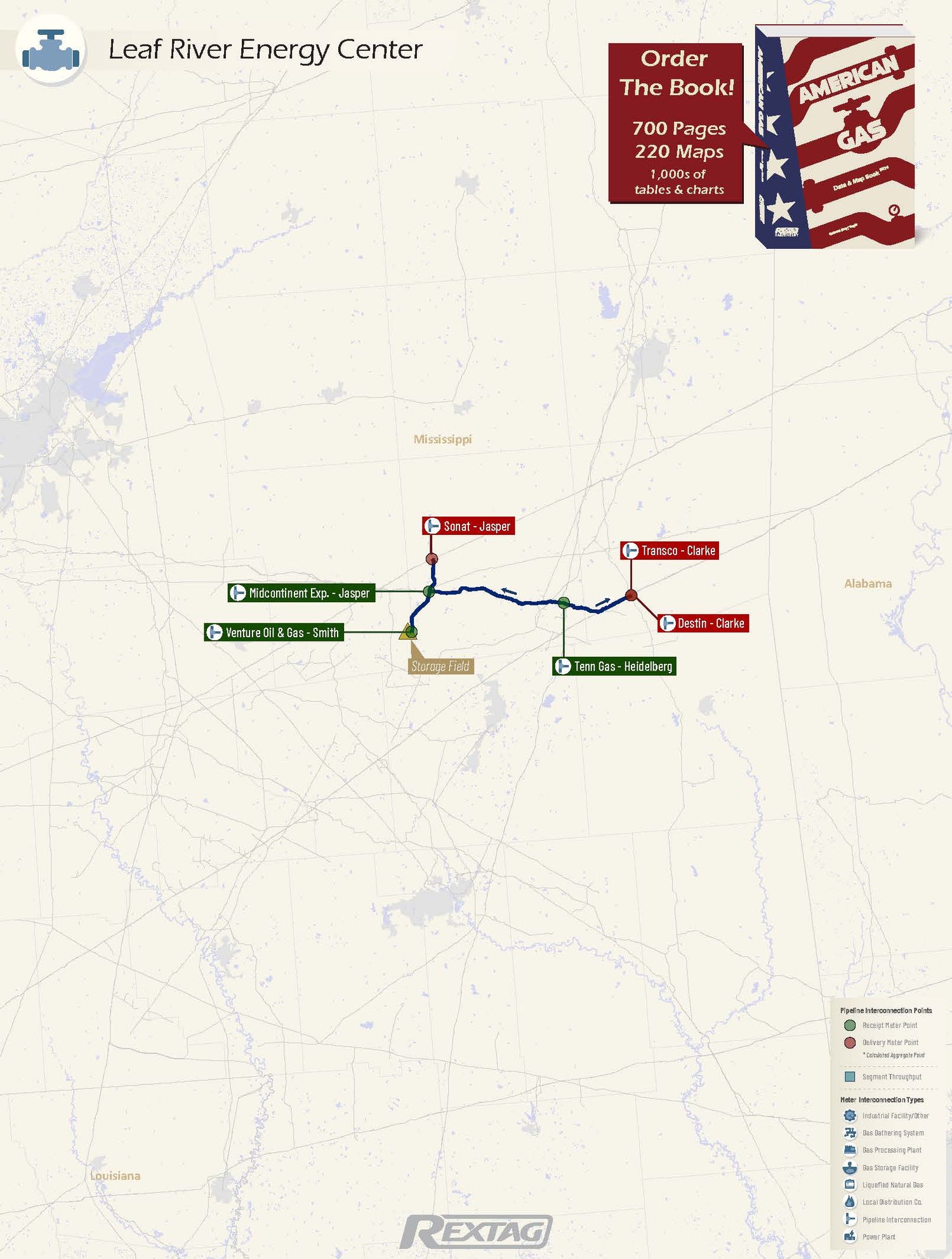 Leaf_River_Energy_Center Pipeline Map