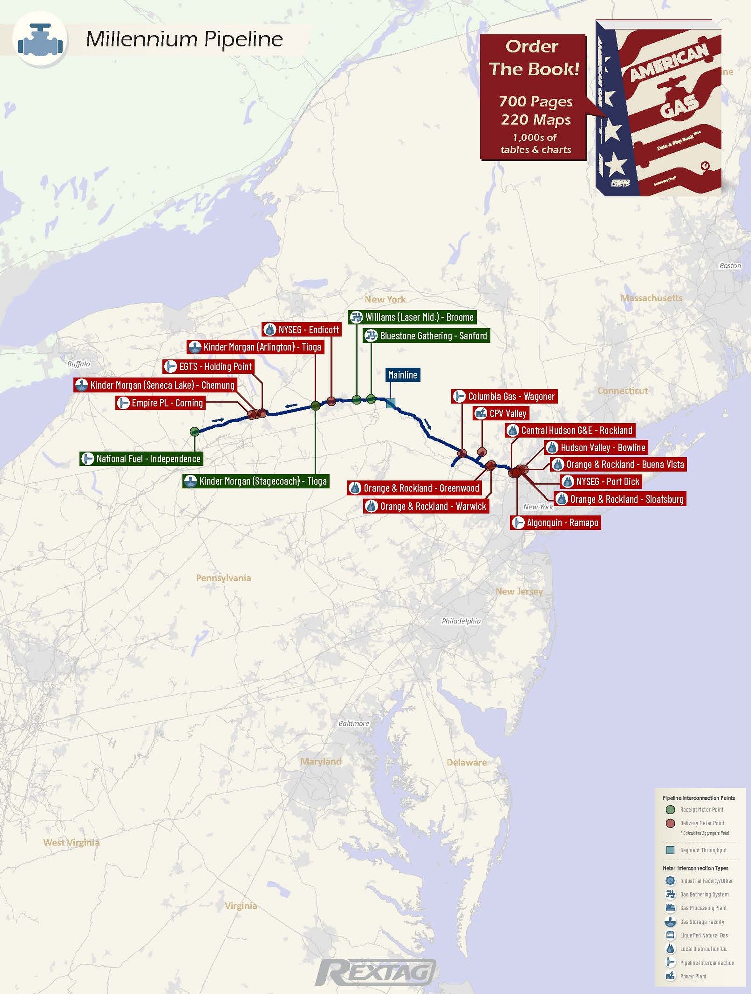Millennium_Pipeline Pipeline Map
