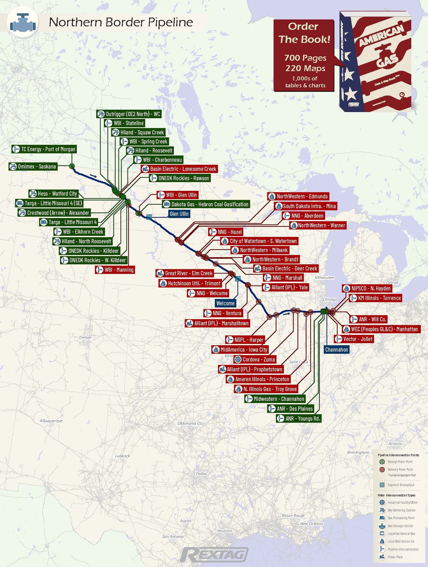 Northern_Border_Pipeline Pipeline Map