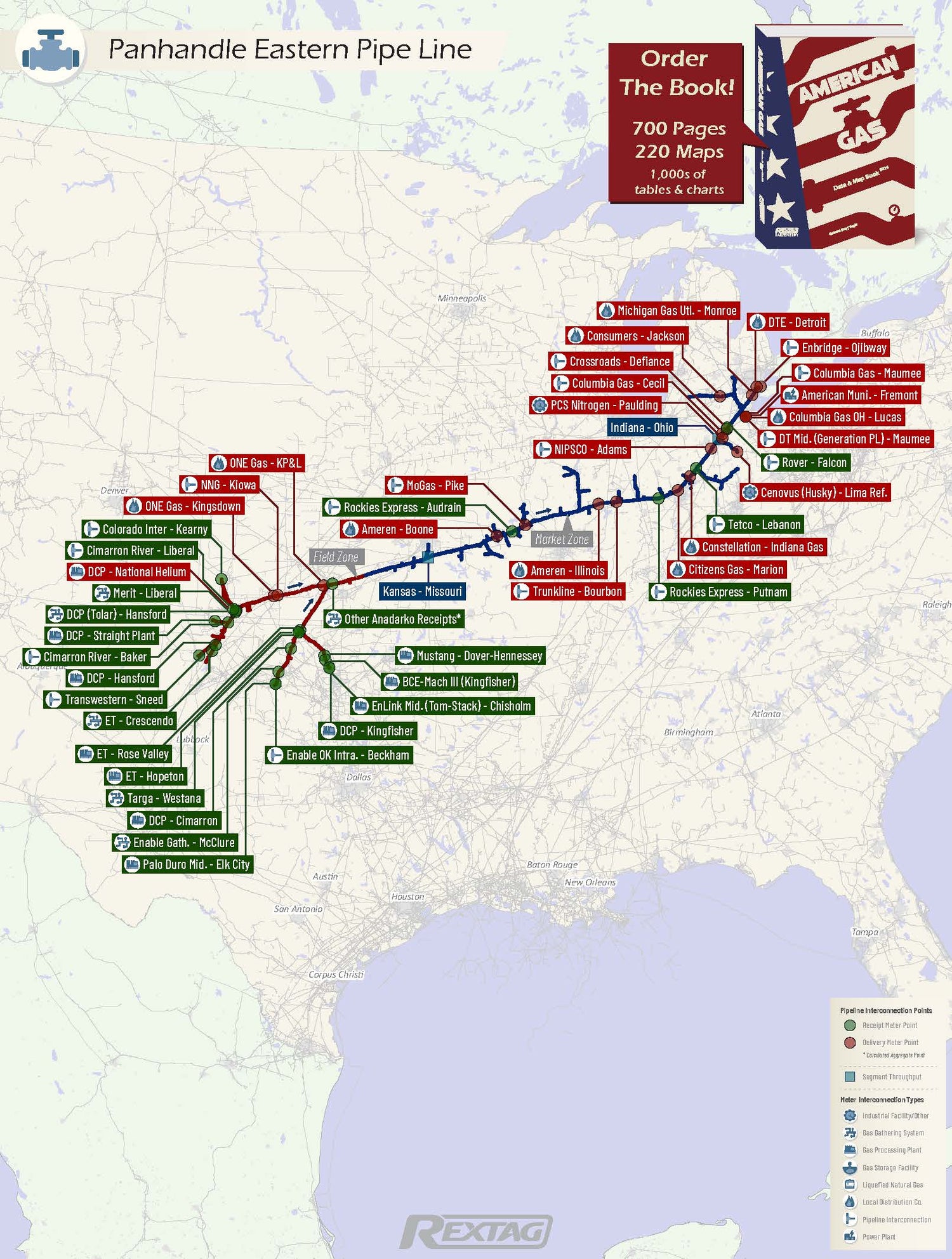 Panhandle_Eastern_Pipe_Line Pipeline Map