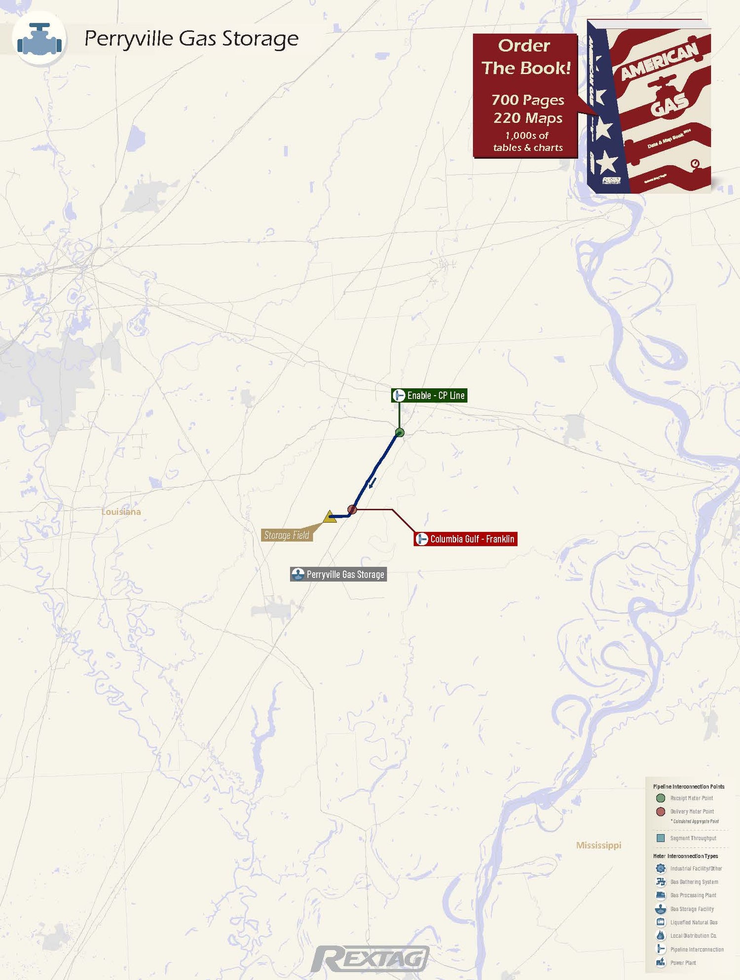 Perryvile_Gas Pipeline Map