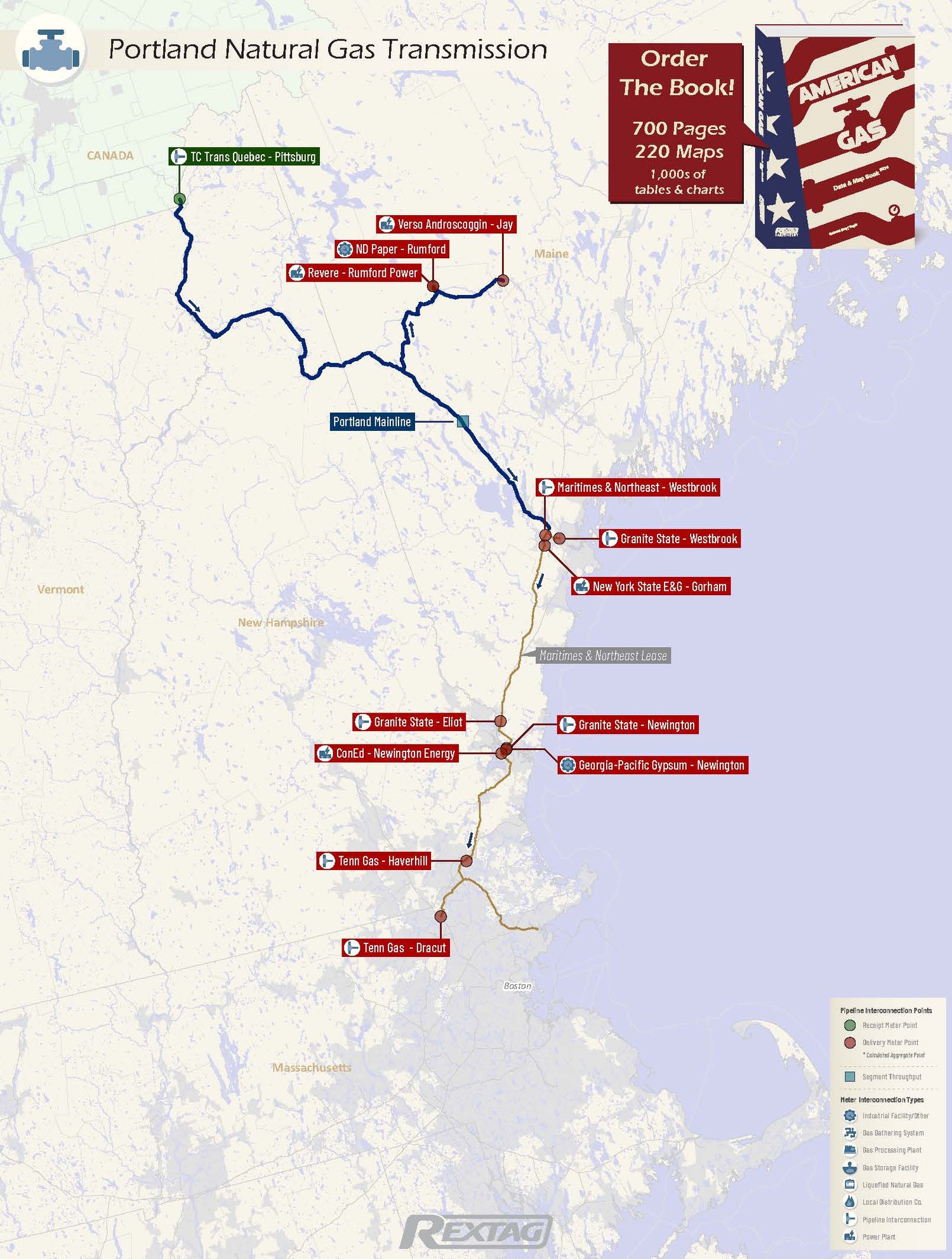 Portland_Natural_Gas_Transmission Pipeline Map