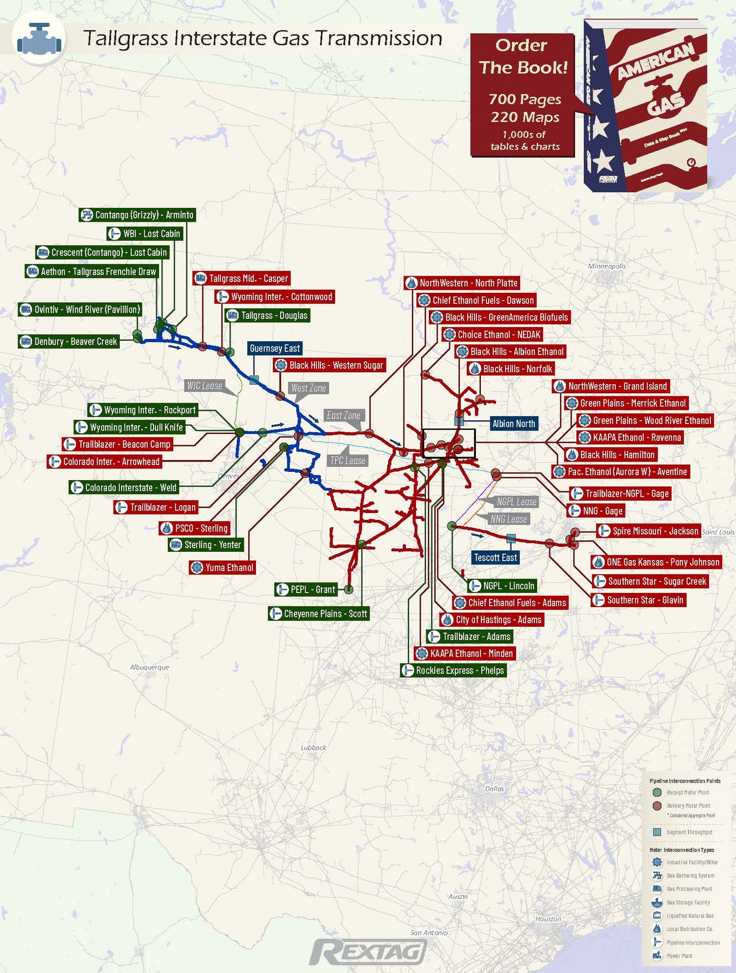 Tallgrass_Interstate_Gas_Transmission Pipeline Map