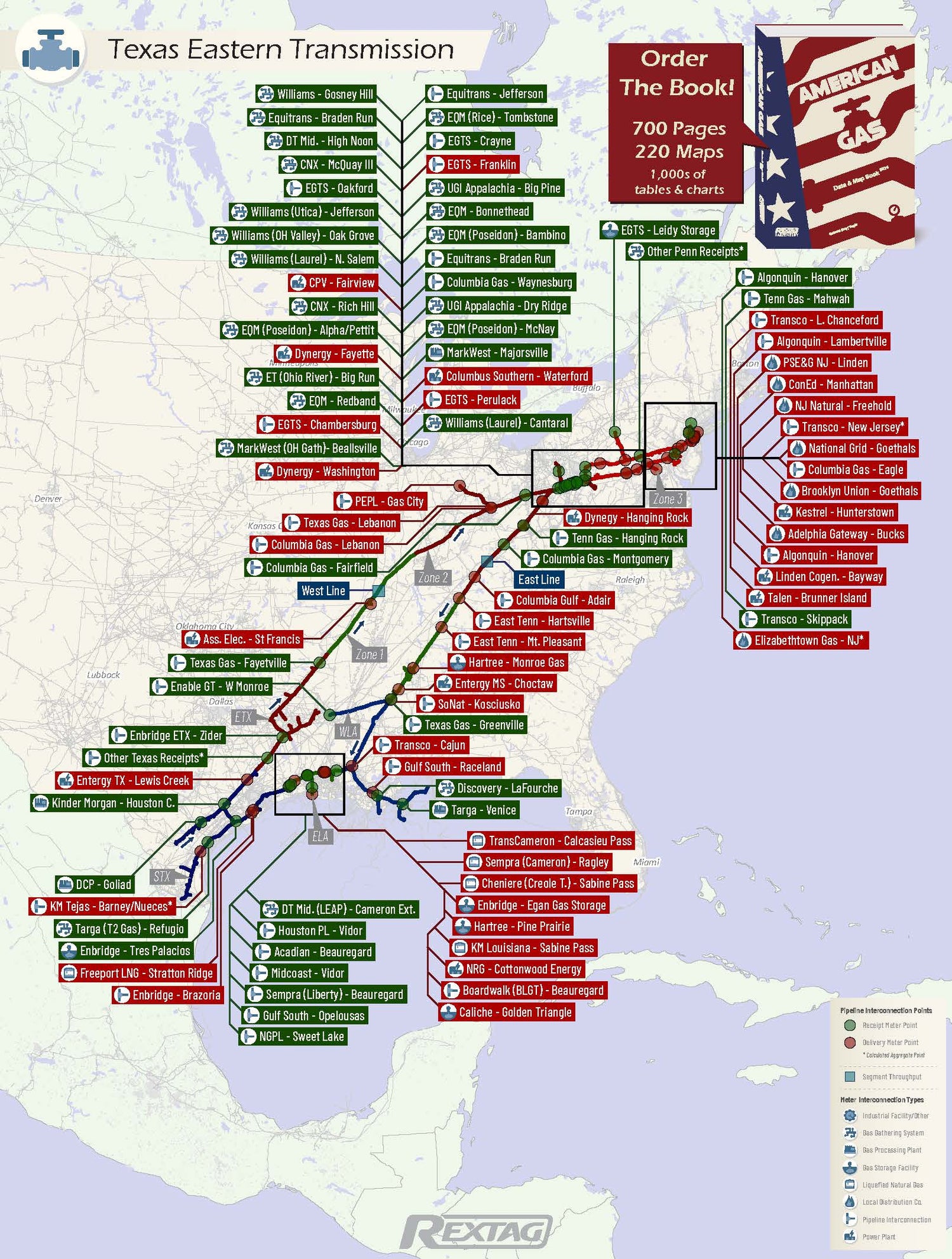 Texas_Eastern_Transmission Pipeline Map