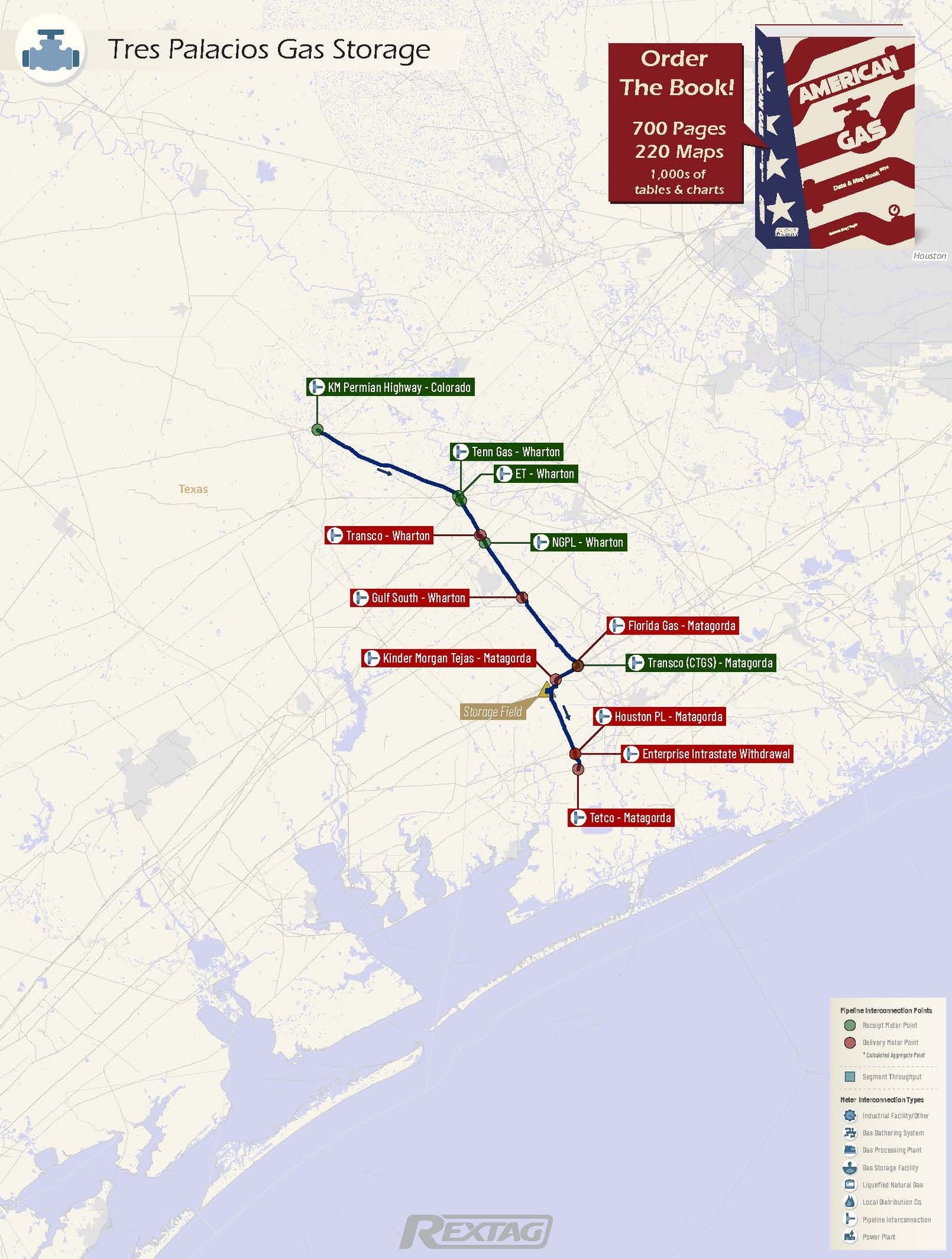 Tres_Palacios_Gas_Storage Pipeline Map
