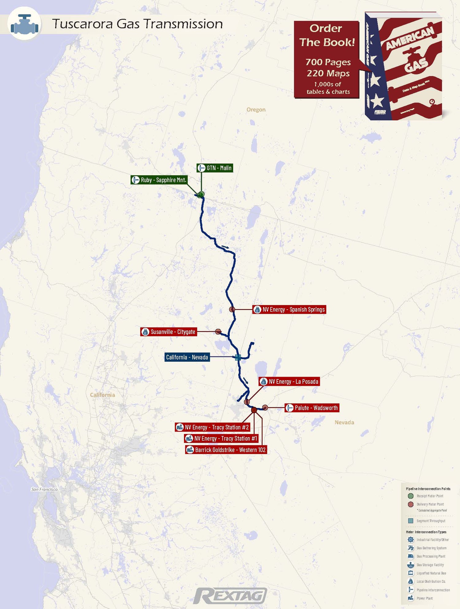 Tuscarora_Gas_Transmission Pipeline Map