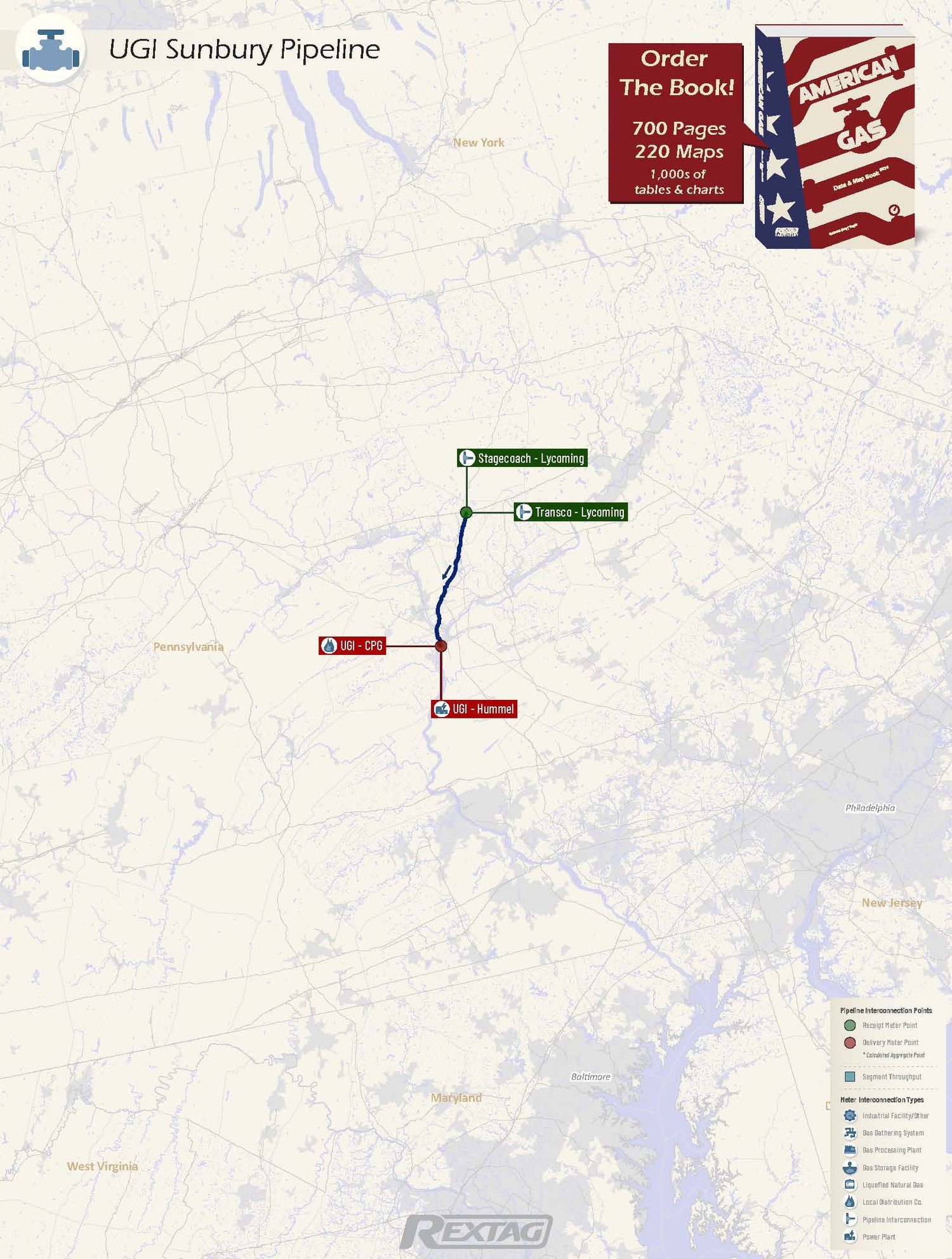 UGI_Sunbury_Pipeline Pipeline Map