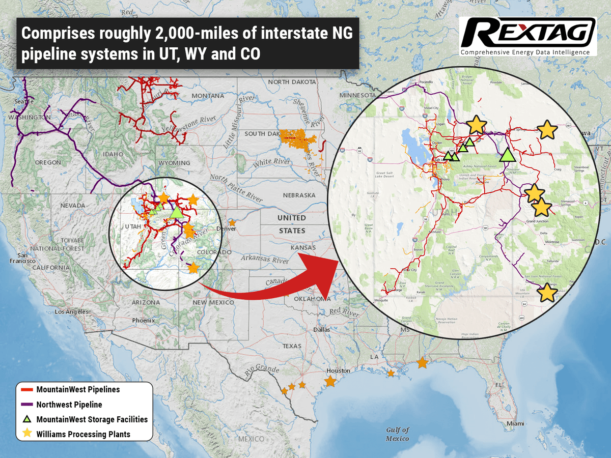 Wic Rextag Map Williams Buys MountainWest Pipeline System for $1.5 Billion - Rextag ...