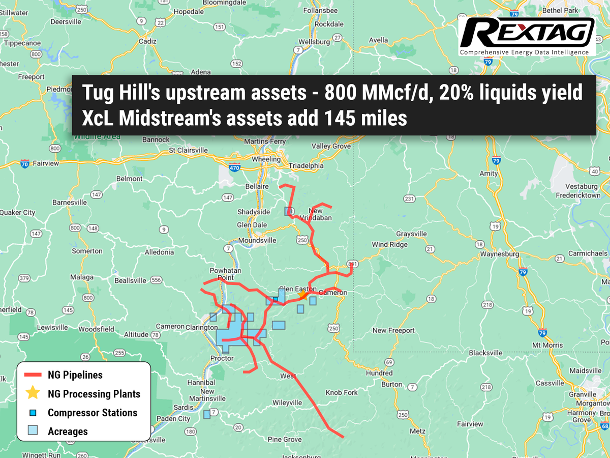 Rex Rextag Map EQT Completes Long-Awaited $5.2 Billion Acquisition of Tug Hill and Xc ...