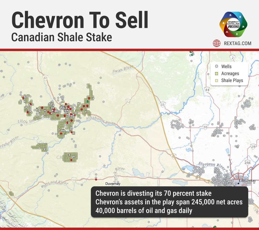 Chevron-to-Sell-Stake-in-Canada-s-Duvernay-Shale