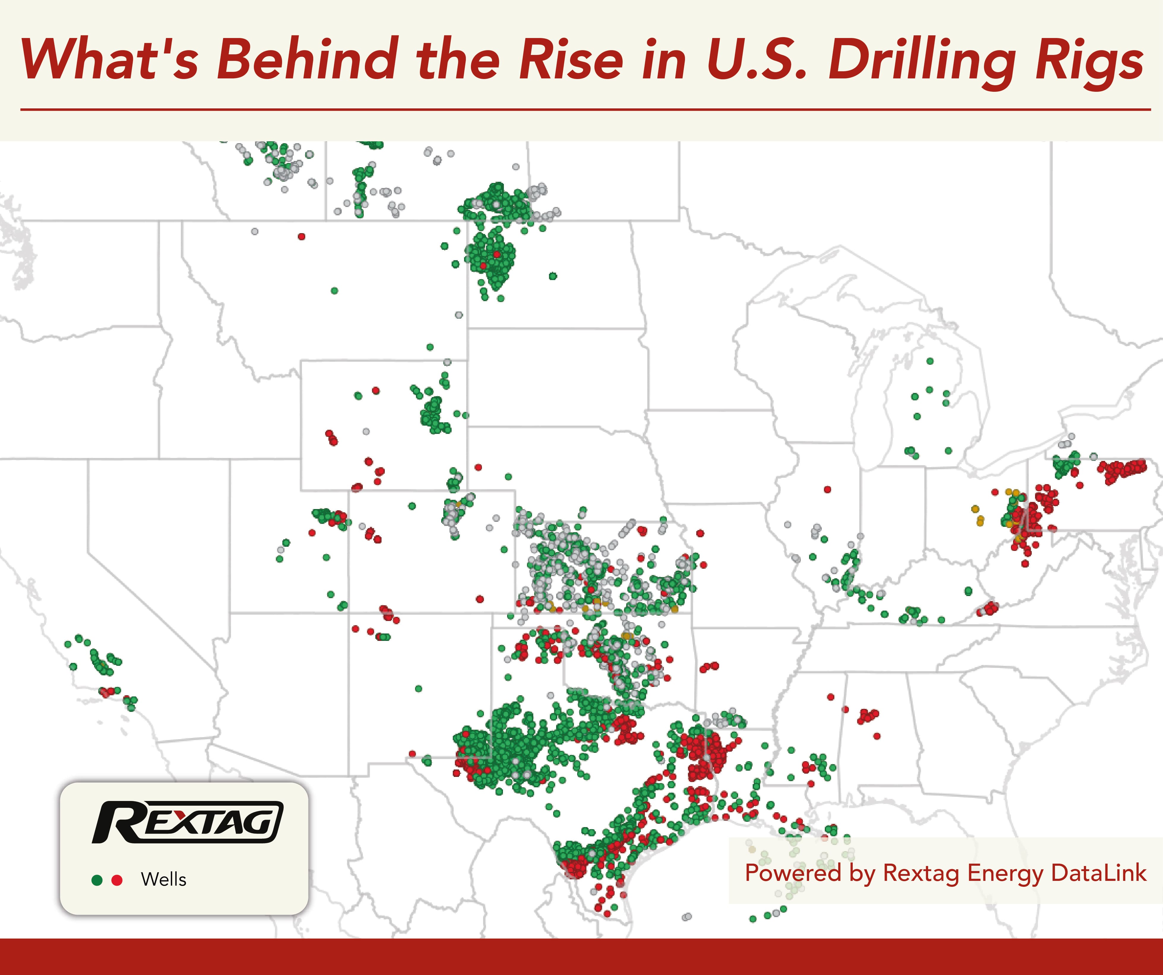 Tx Rigs Maps What's Behind the Rise in U.S. Drilling Rigs? – Rextag Corporation