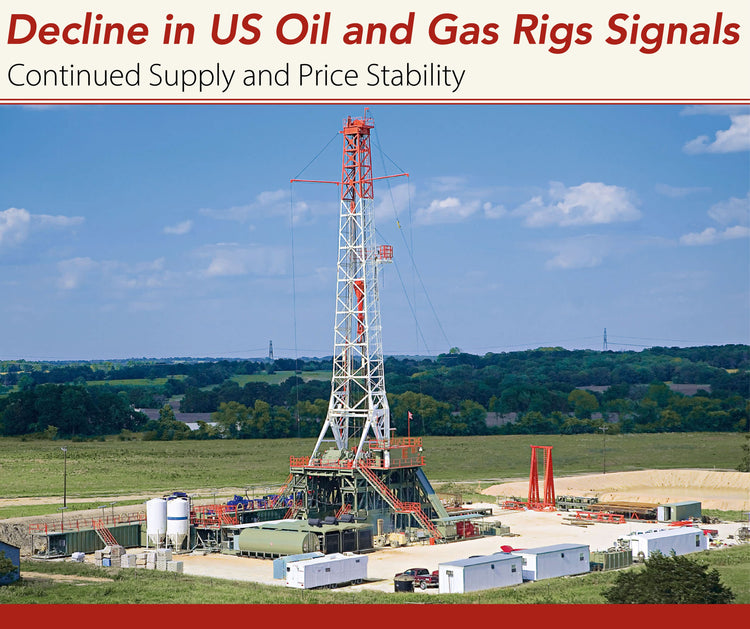 Decline in US Oil and Gas Rigs Signals Continued Supply and Price Stab