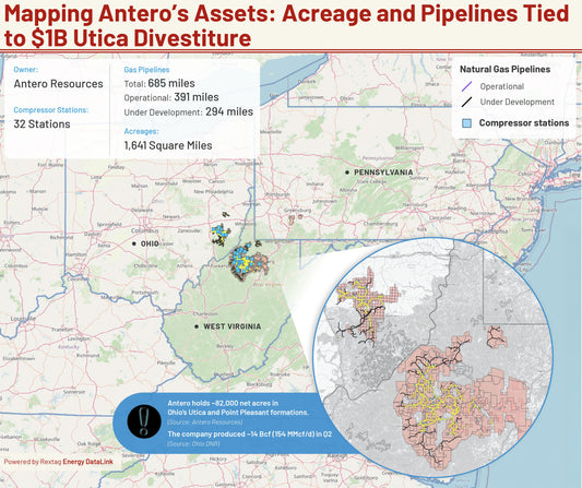 Exclusive: Antero Eyes $1B Sale of Utica E&P, Midstream Assets