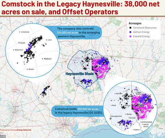 Comstock’s Legacy Haynesville Package Draws Market Interest