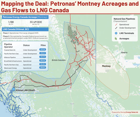 Petronas Sells Stake in LNG Canada and Montney Assets to EIG-Backed MidOcean