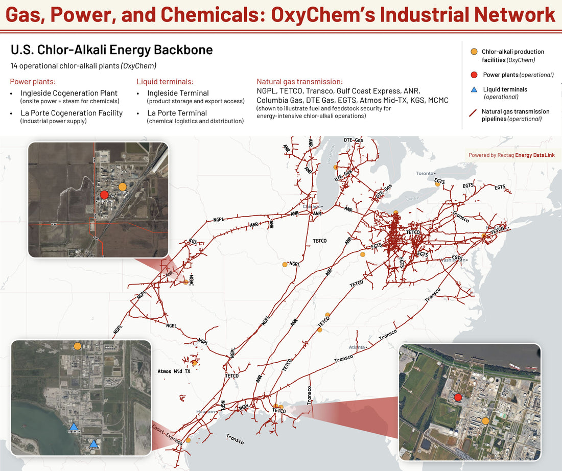 Inside OxyChem’s Industrial Network, as Occidental Refocuses on Oil and Gas