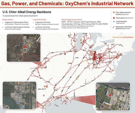 Inside OxyChem’s Industrial Network, as Occidental Refocuses on Oil and Gas