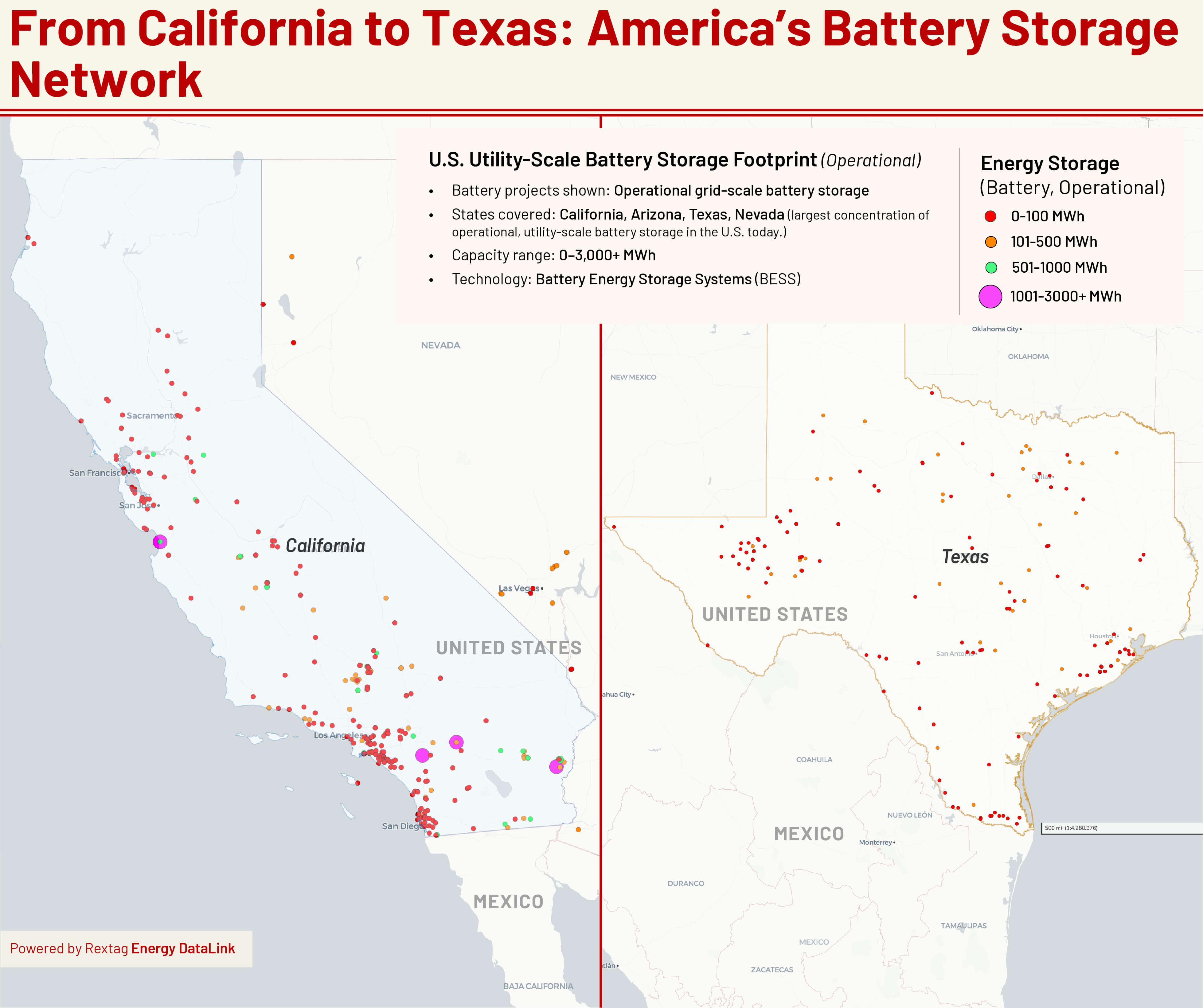 Where Batteries Matter Most, Mapping the U.S. Grid-Scale Footprint ...
