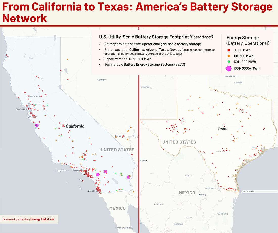 Where Batteries Matter Most, Mapping the U.S. Grid-Scale Footprint