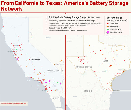 Where Batteries Matter Most, Mapping the U.S. Grid-Scale Footprint