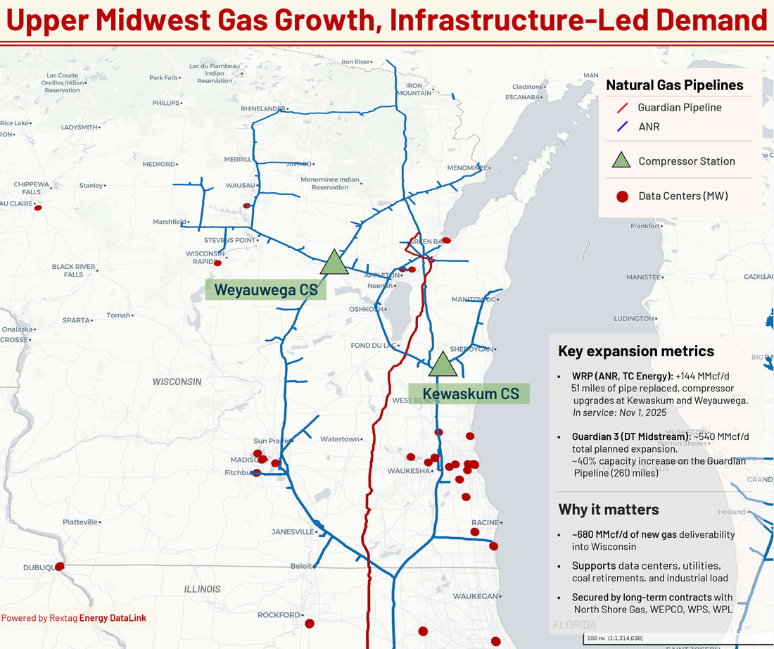 Gas to the Upper Midwest, Mapping Wisconsin’s Pipeline Expansion