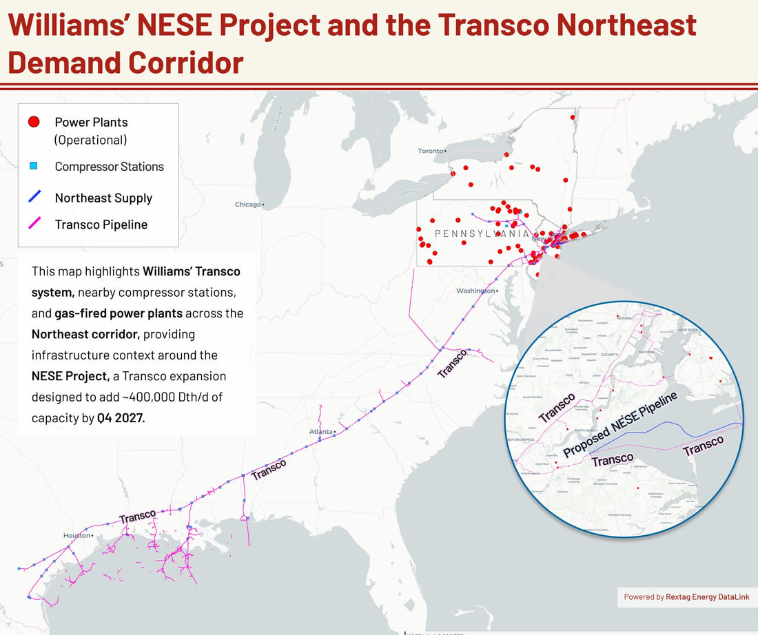 Where Williams Is Adding Gas Capacity Across the Northeast
