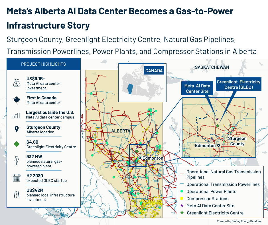 Meta’s $9.1B Alberta AI Data Center, Gas Power Behind the Build