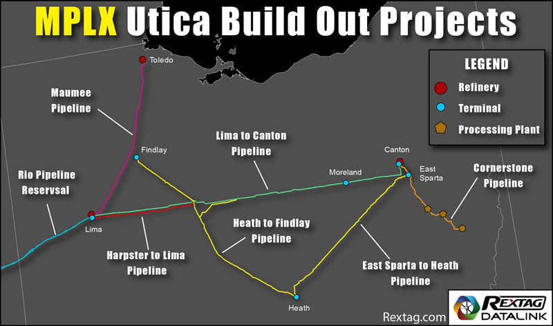 MPLX Utica Build-Out Projects Begin Operations – Rextag