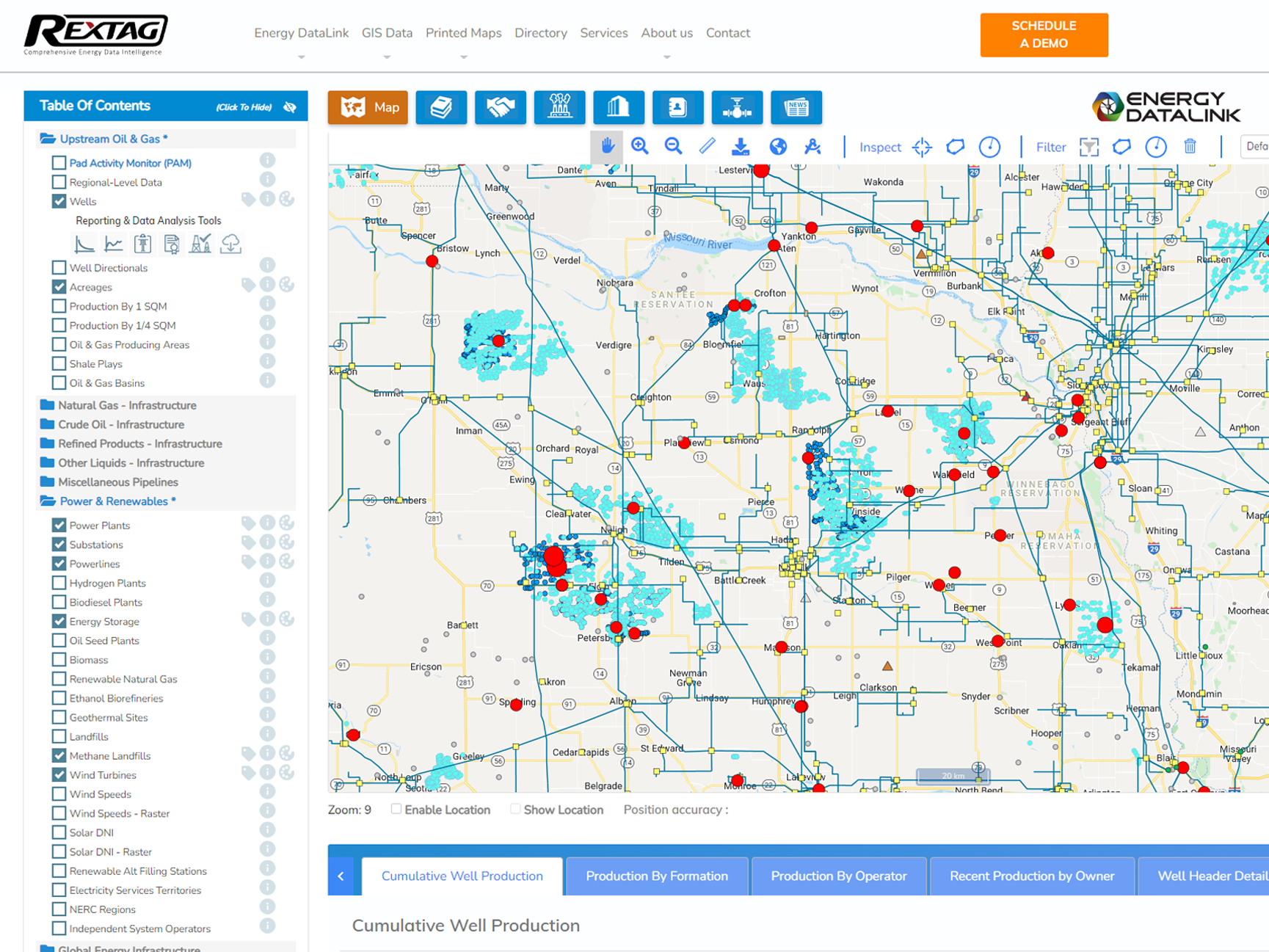 Wic Rextag Map Co-Location Energy Infrastructure Analysis at Your Fingertips – Rextag ...