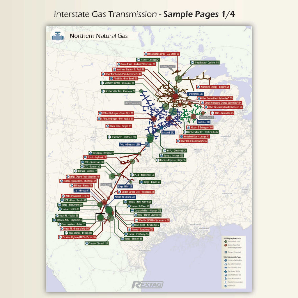 American Gas - Data & Map Book