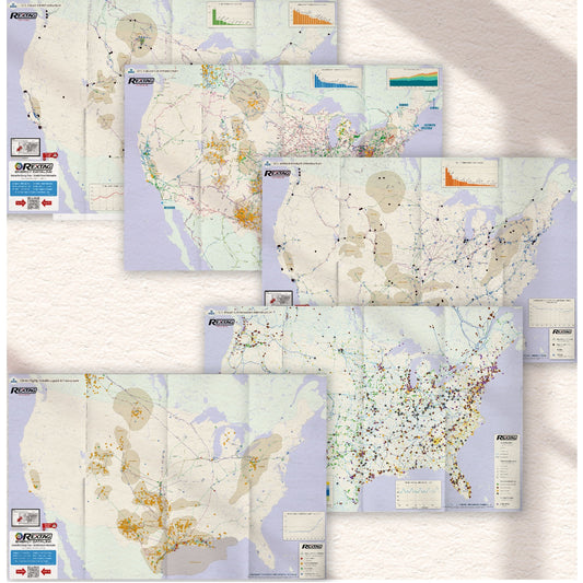 Comprehensive Energy Infrastructure Map Bundle