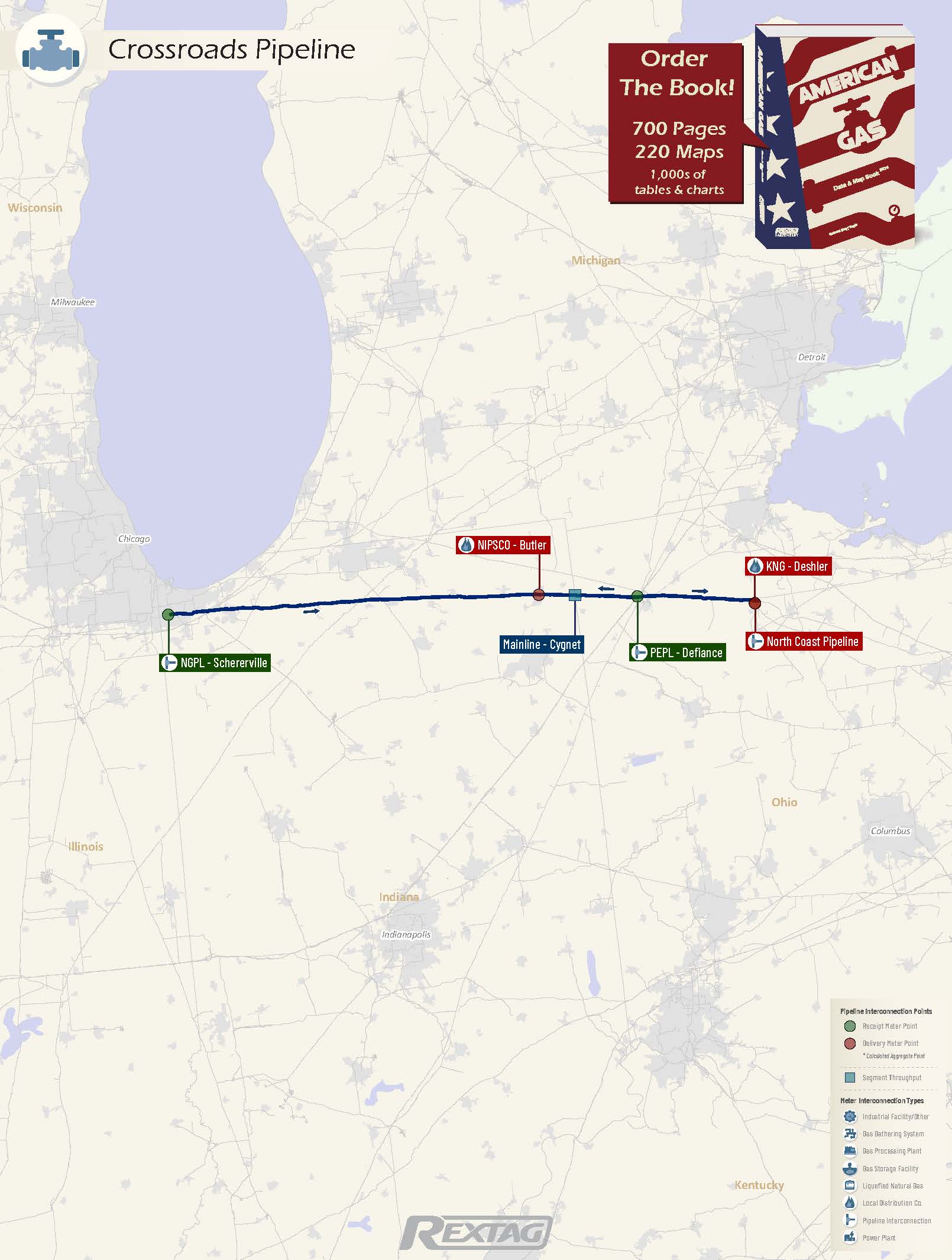 Rex Rextag Map Crossroads Pipeline – Rextag Corporation