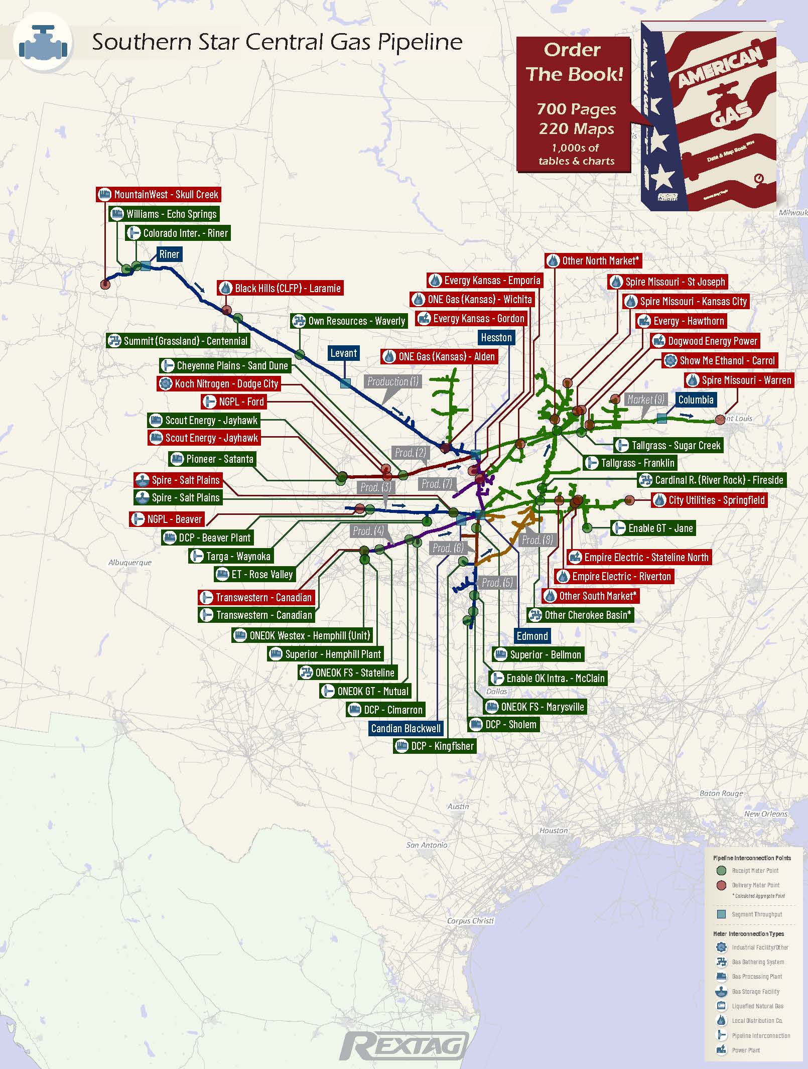 Southern Star Central Gas Pipeline – Rextag Corporation