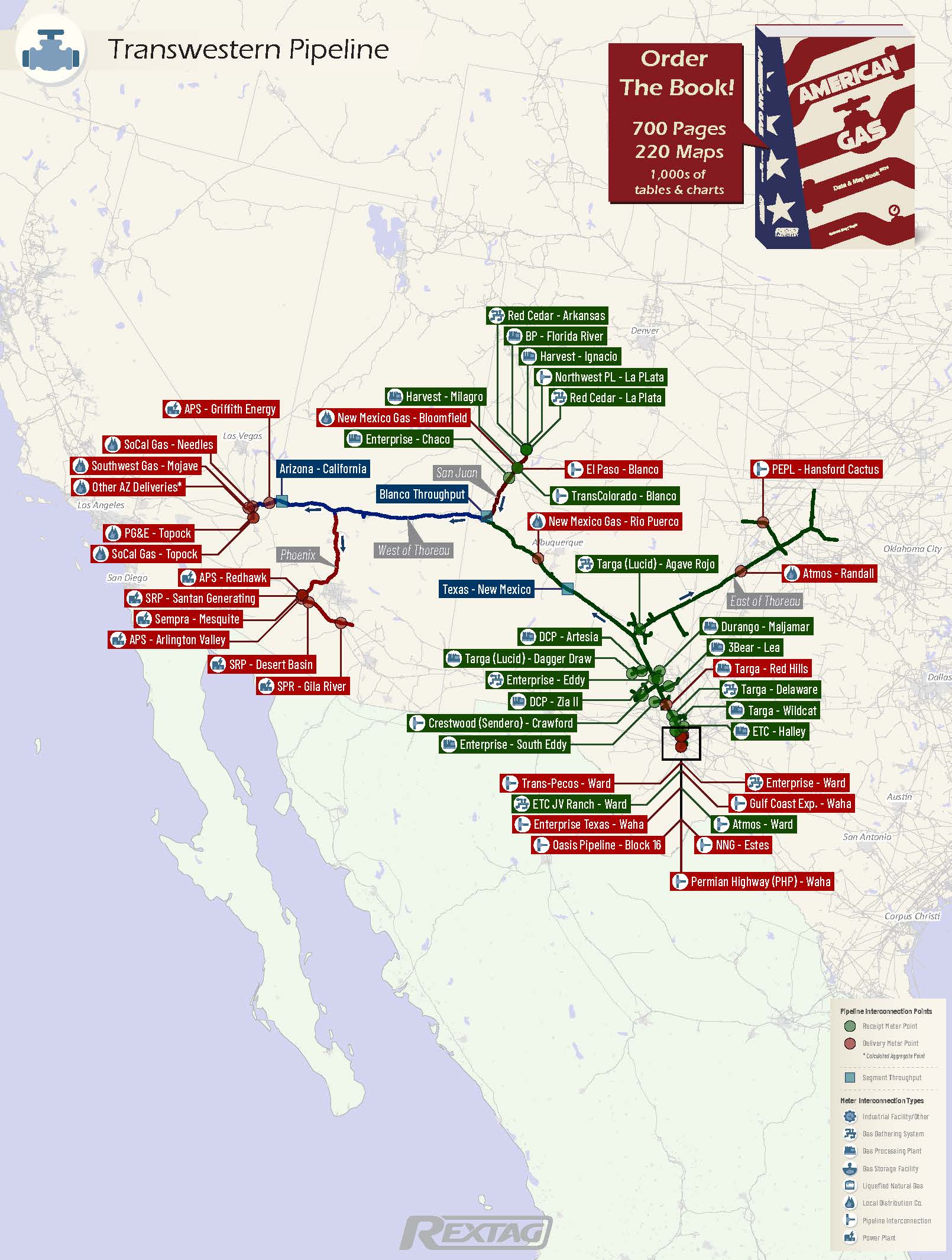 Rex Rextag Map Transwestern Pipeline – Rextag Corporation