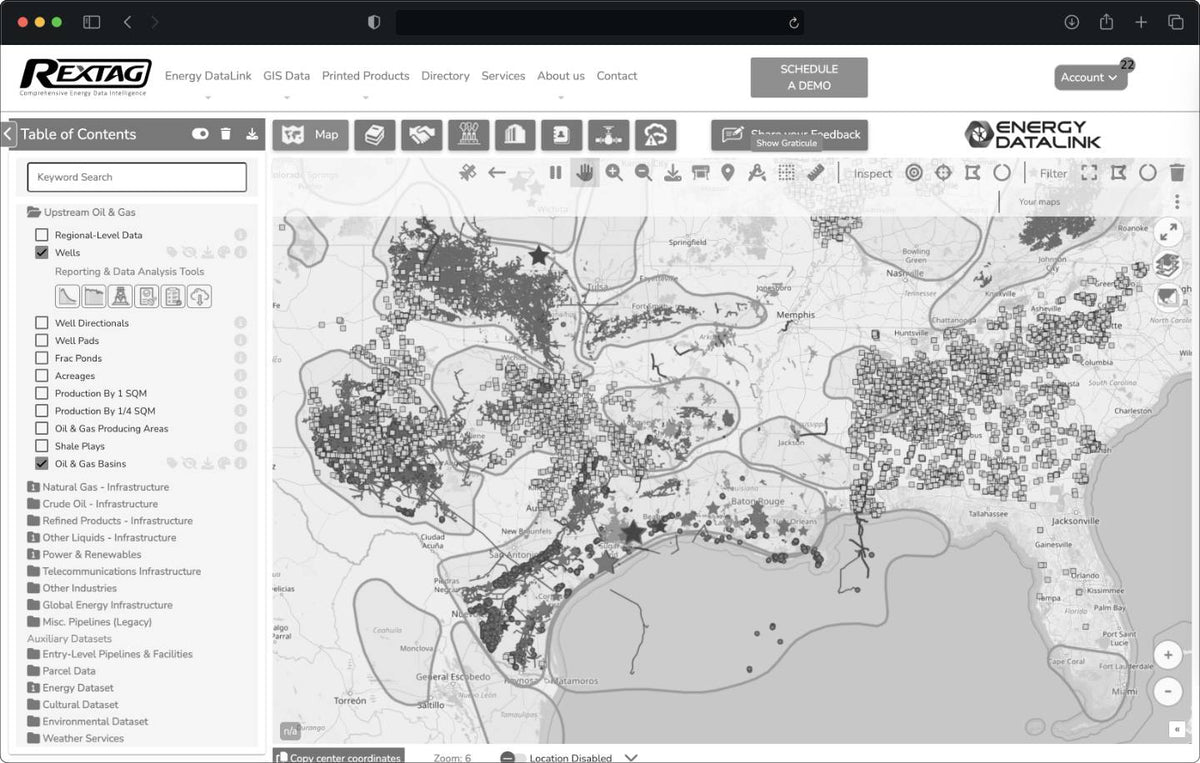 Rex Rextag Map Accelerating Midstream Connectivity Decisions with Rextag – Rextag ...
