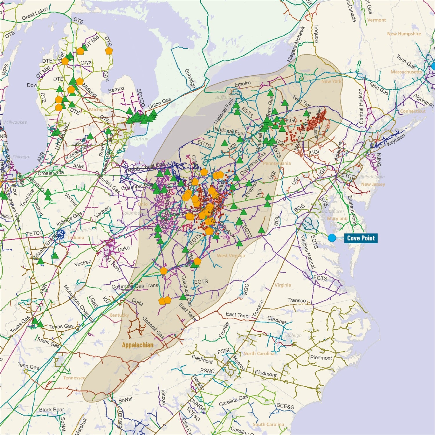 Rex Rextag Map Natural Gas & Crude Infrastructure Bundle – Rextag Corporation