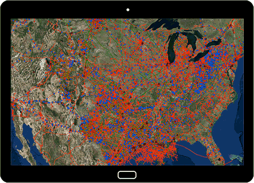 Rextag GIS Data Zoom In